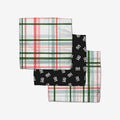 Ho Ho Geometry Dishcloth 3 Pack