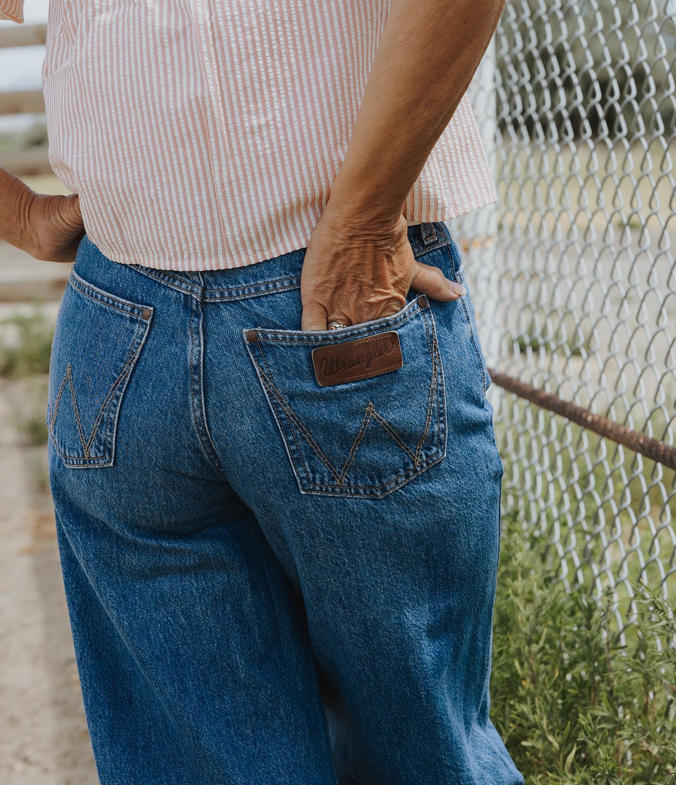 Wrangler Retro® Bailey Wide Leg Jean - High Rise - Yvette
