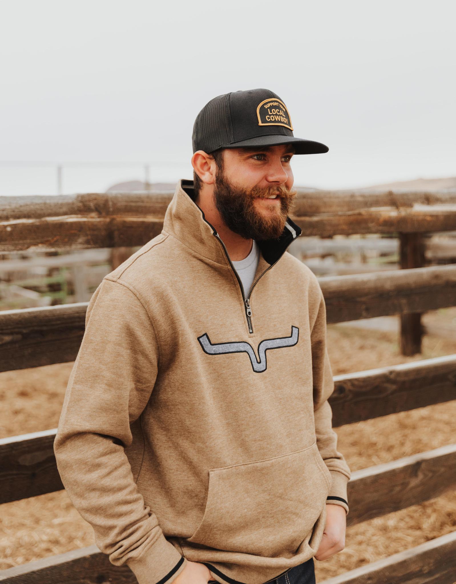 KIMES MEN'S FILMORE FLEECE ARMY HEATHER