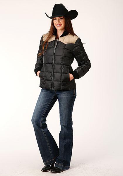 ROPER WOMEN'S PRICE POINT POLY FILLED JACKET 1473 QUILTED POLY-FILLED JACKET