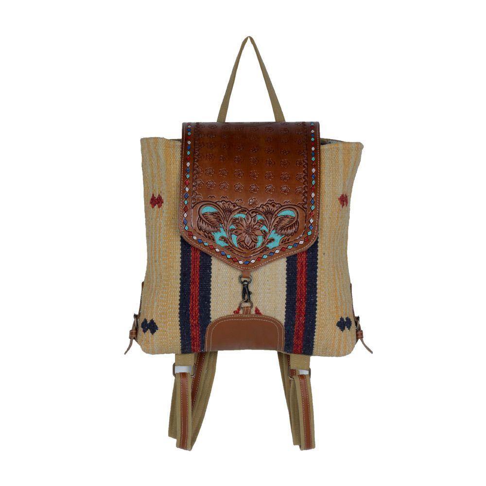LUCENT BACKPACK HAND-TOOLED BAGS - S-3392