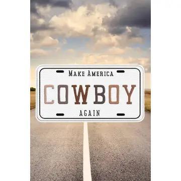 Cowboy Again License Embroidered Patch