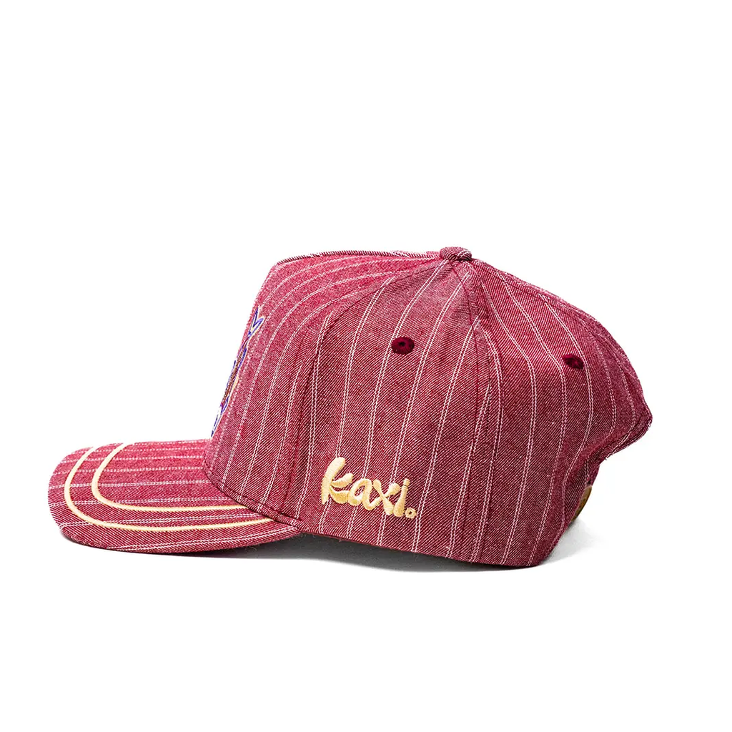 KAXI Gone Fishing Trucker Hat — Embroidered Fish, Mesh Back