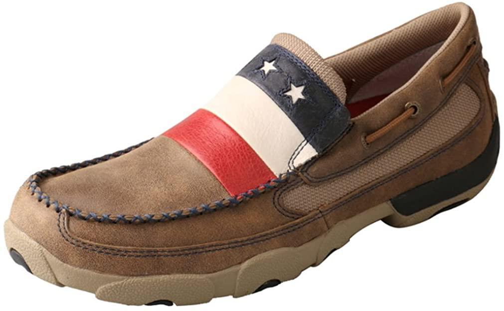 Men's Slip On - Red, White, & Blue/Bomber MDMS006