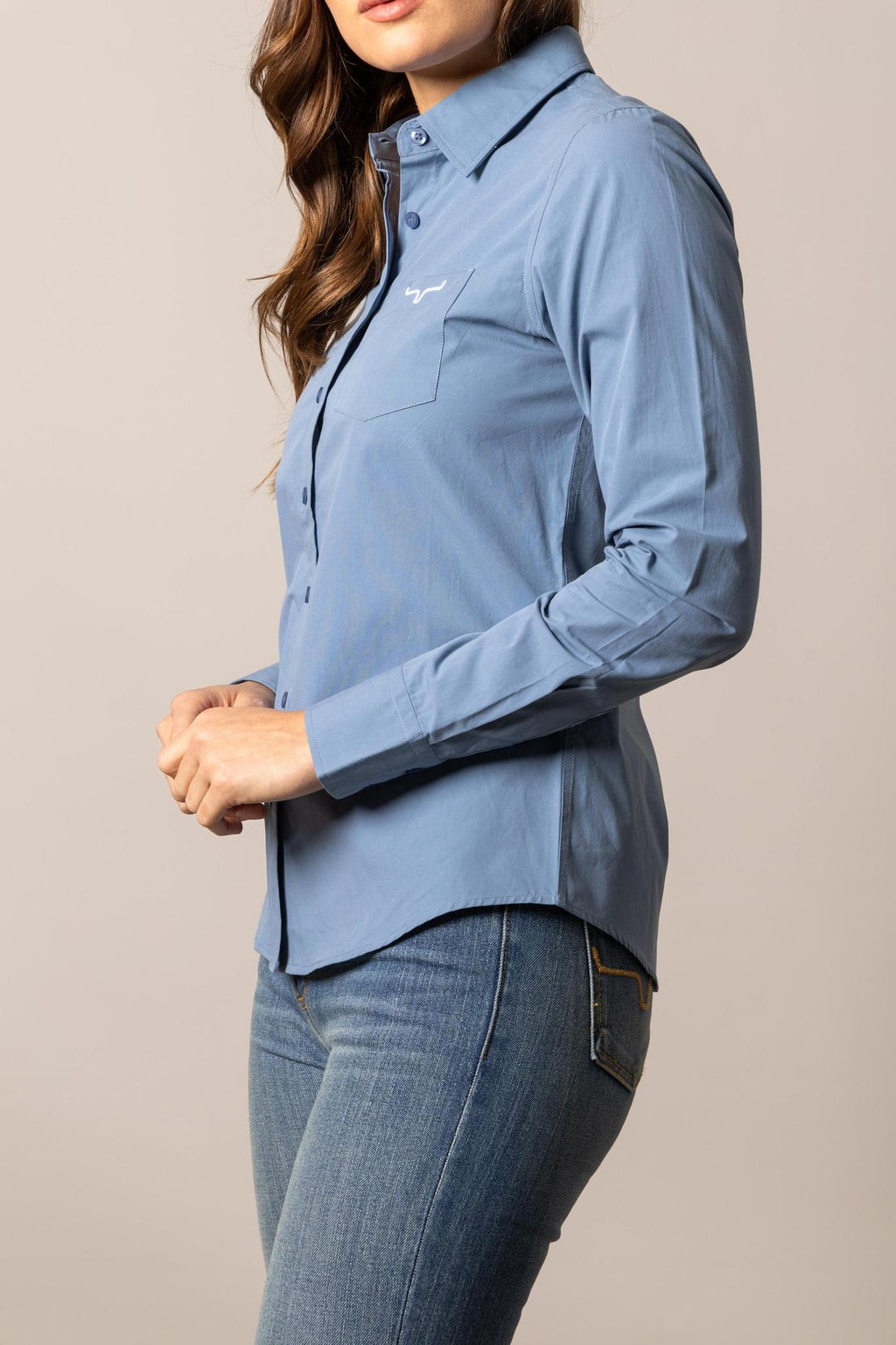 KR TEAM SHIRT - CARBON BLUE