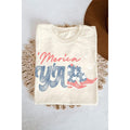 MERICA YA'LL GRAPHIC TEE - MINERAL IVORY