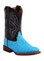PRINT CROCODILE TURQUOISE
