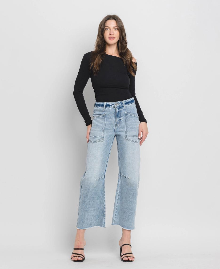 Super High Rise Barrel Jeans | Heroine