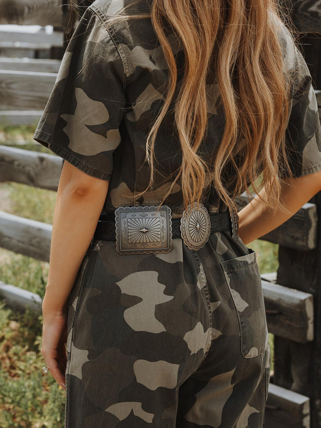 Camouflage Utility Jumpsuit