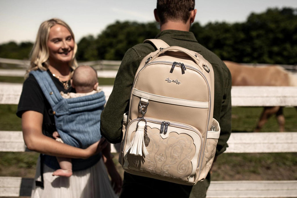 Nash Boss Plus Backpack Diaper Bag - Oat