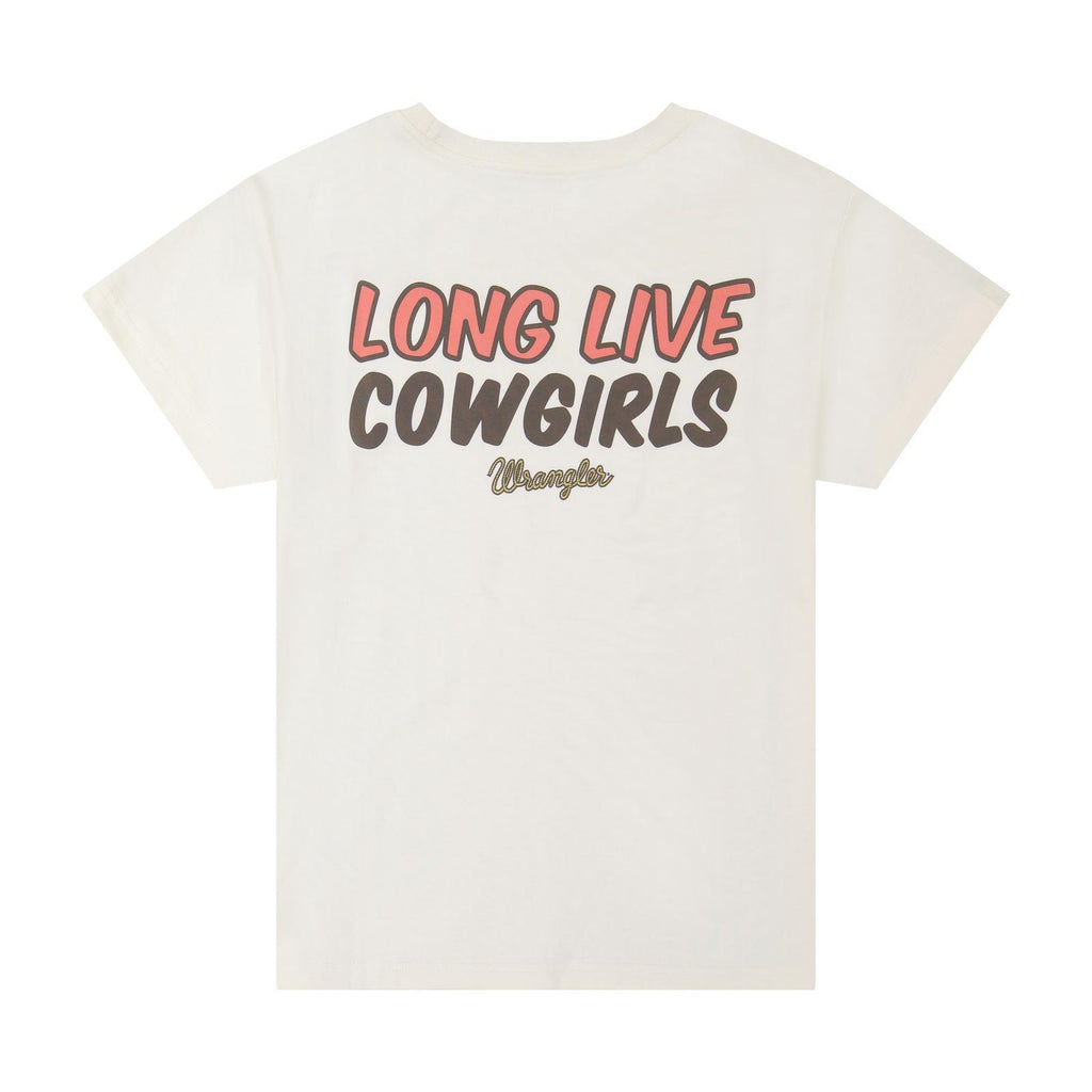 Wrangler Retro® Graphic Short Sleeve T-Shirt - Regular Fit - Egret