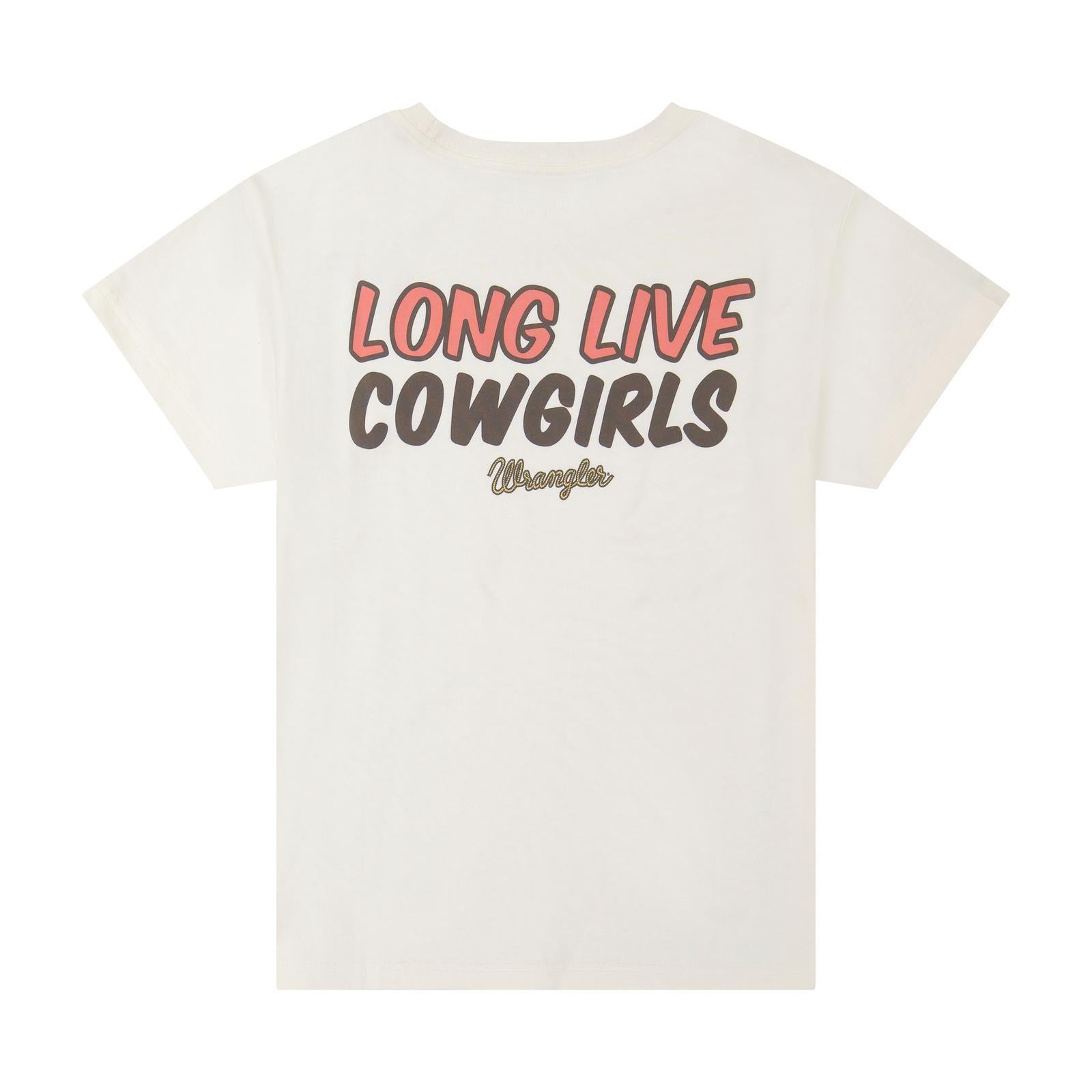 Wrangler Retro® Graphic Short Sleeve T-Shirt - Regular Fit - Egret