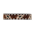 Hotshots Hand-Tooled Leather Dog Collar S-6889