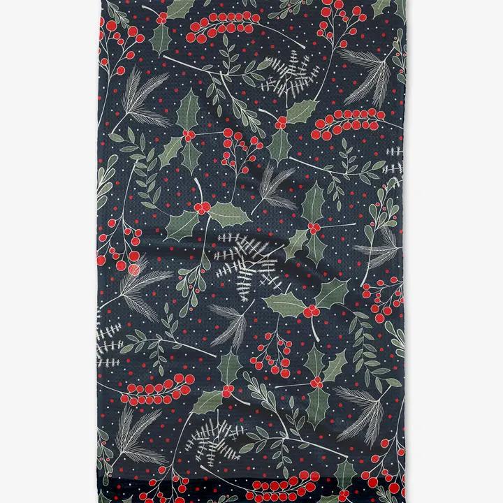 Mistletoe Miracle Tea Towel