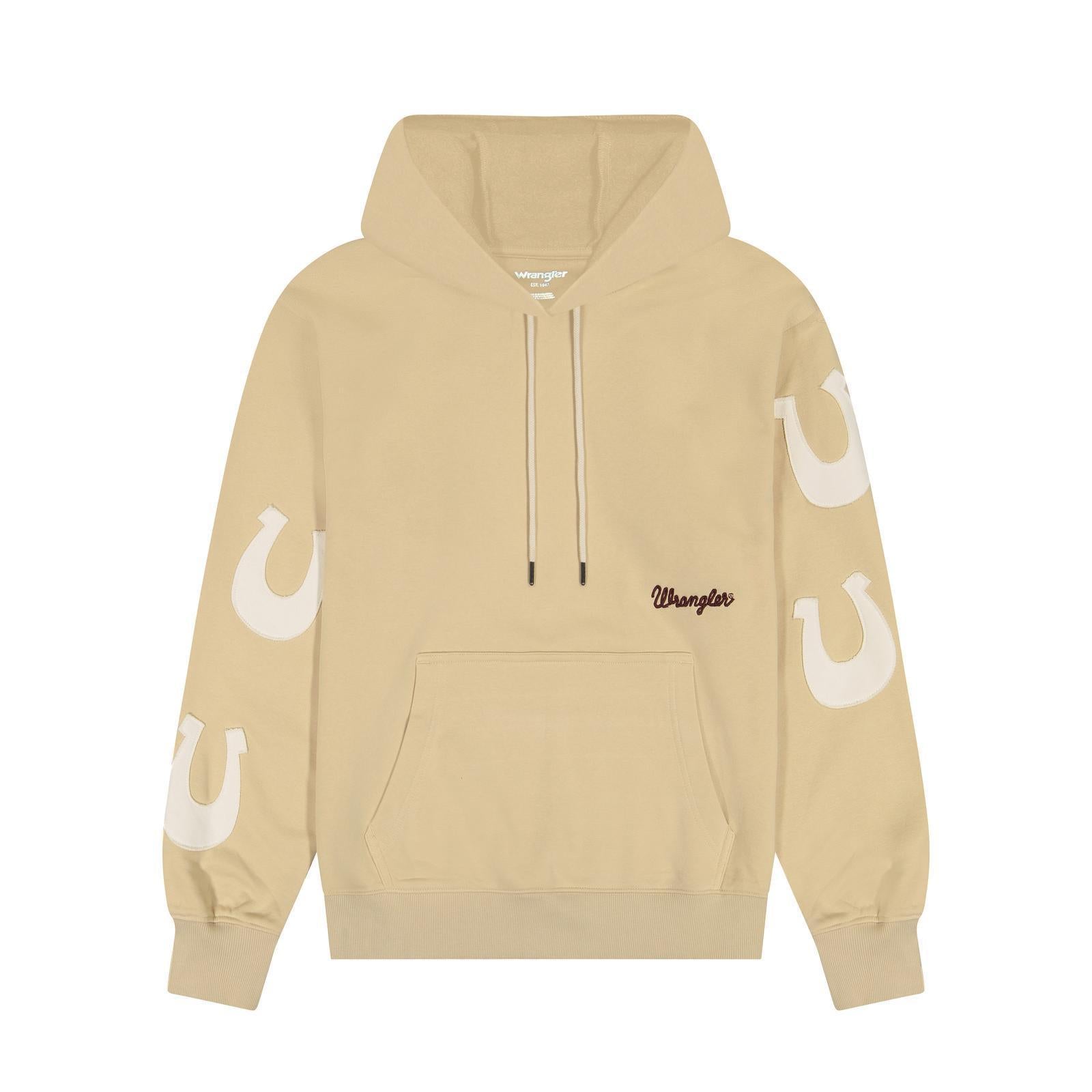 Wrangler® Western Hoodie - Regular Fit - Pebble