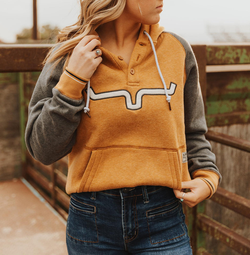Kimes Women's Amigo Hoodie - Mustard