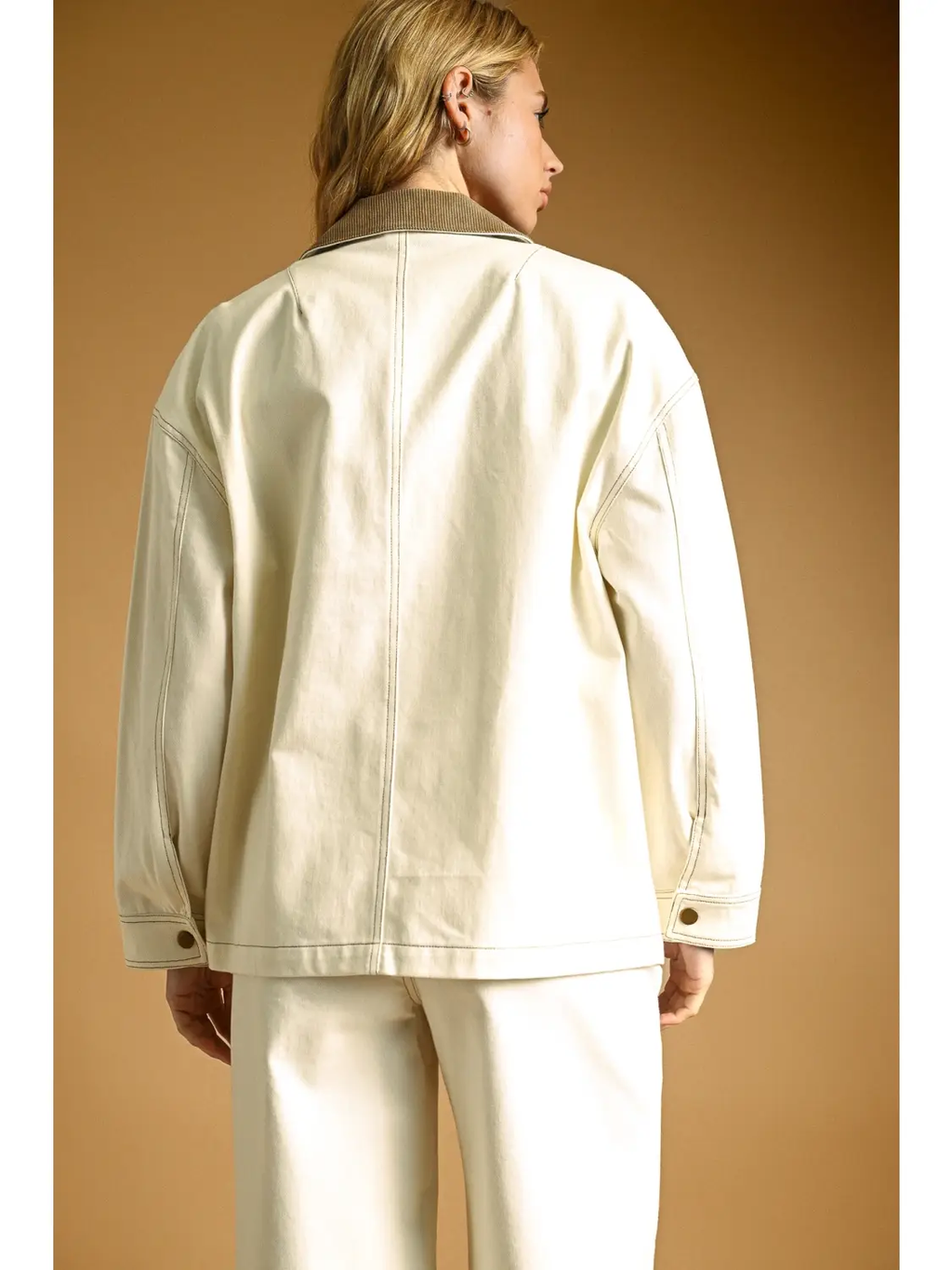Corduroy Collar Barn Jacket