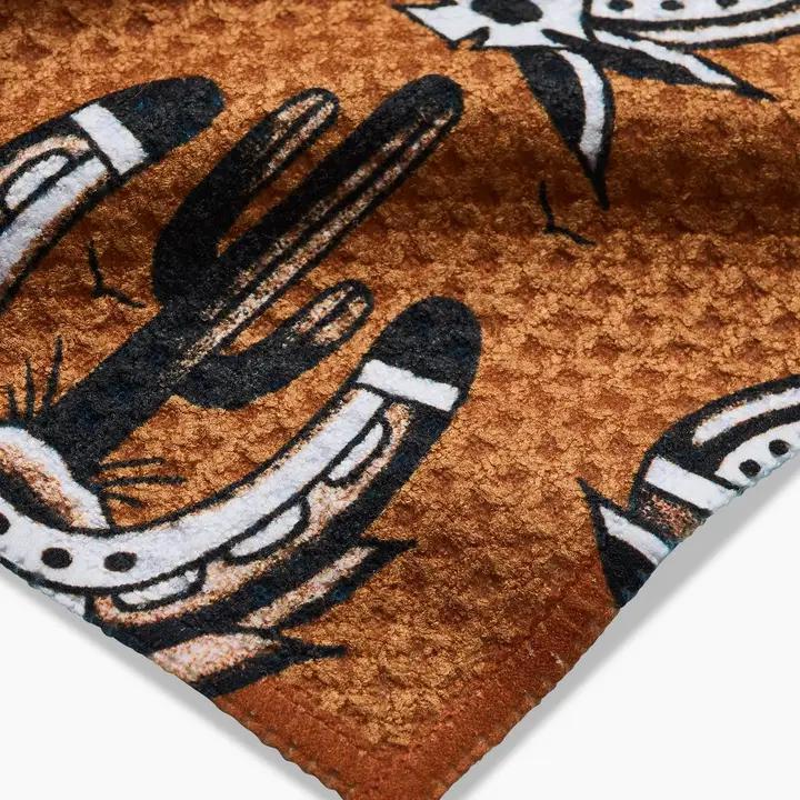 Western Horseshoes Dishcloth Set