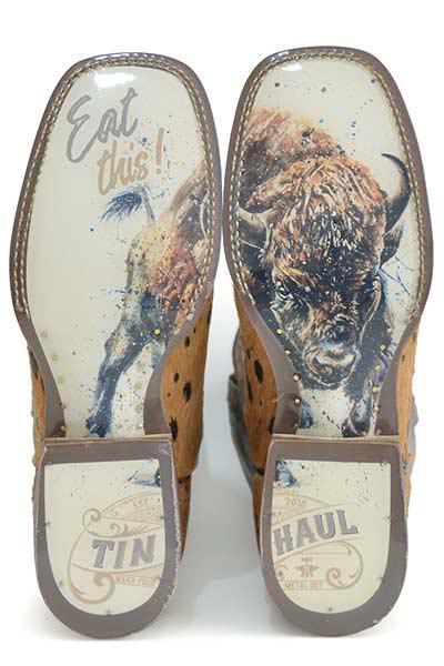 MENS FOOTWEAR   WIDE SQ TOE W/ OBVIOUS INSOLE AND SOLE  HAIRSTON,  BUFFALO SOLE  14-020-0077-0461