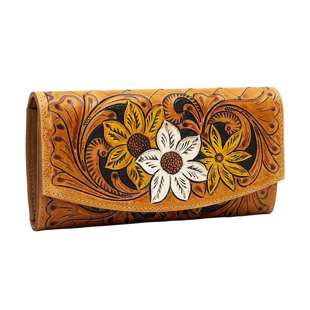BROWN GARDEN WALLET S-5828