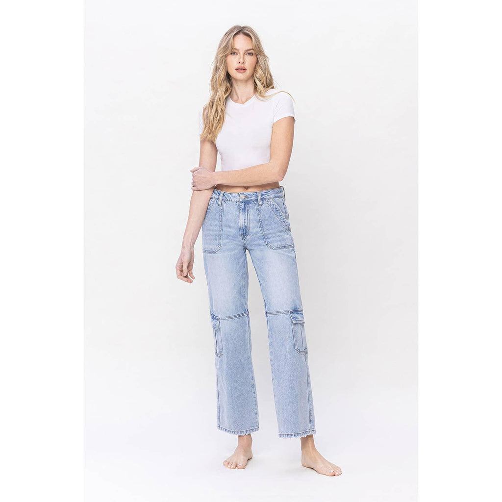 HIGH RISE DAD CARGO PANT