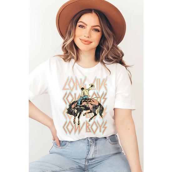 LONG LIVE COWGIRLS T SHIRT