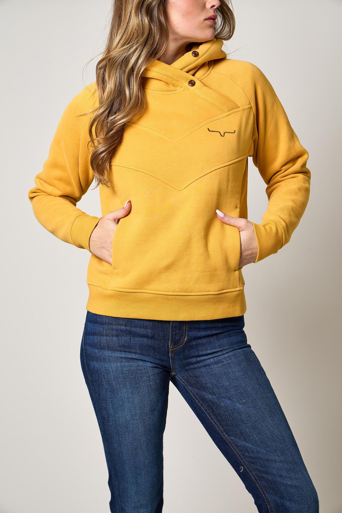 Kimes Women's Ella Hoodie  - Yellow Ochre