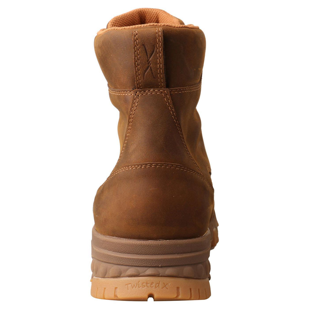 6" Work Boot - Distressed Saddle MXCW001