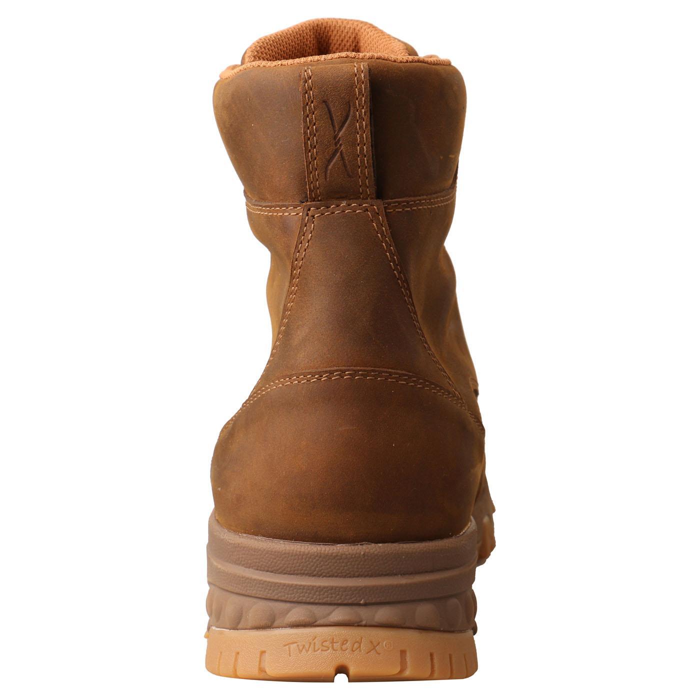 6" Work Boot - Distressed Saddle MXCW001