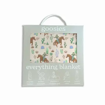 Saddle Up, Cowboy Toile - Everything Blanket