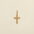 Made By Mary Cross Charm - Gold