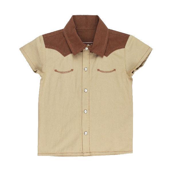 KIDS WESTERN BUTTON-UP SHIRT