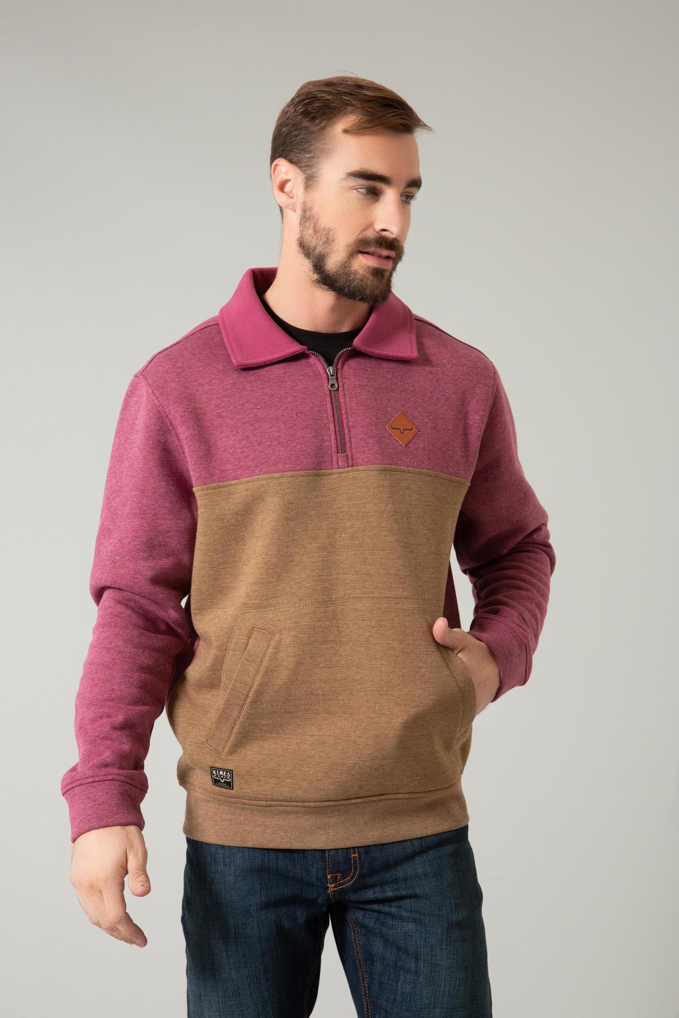 Kimes Men's Vintage Diamond Head Qz - Brown Heather