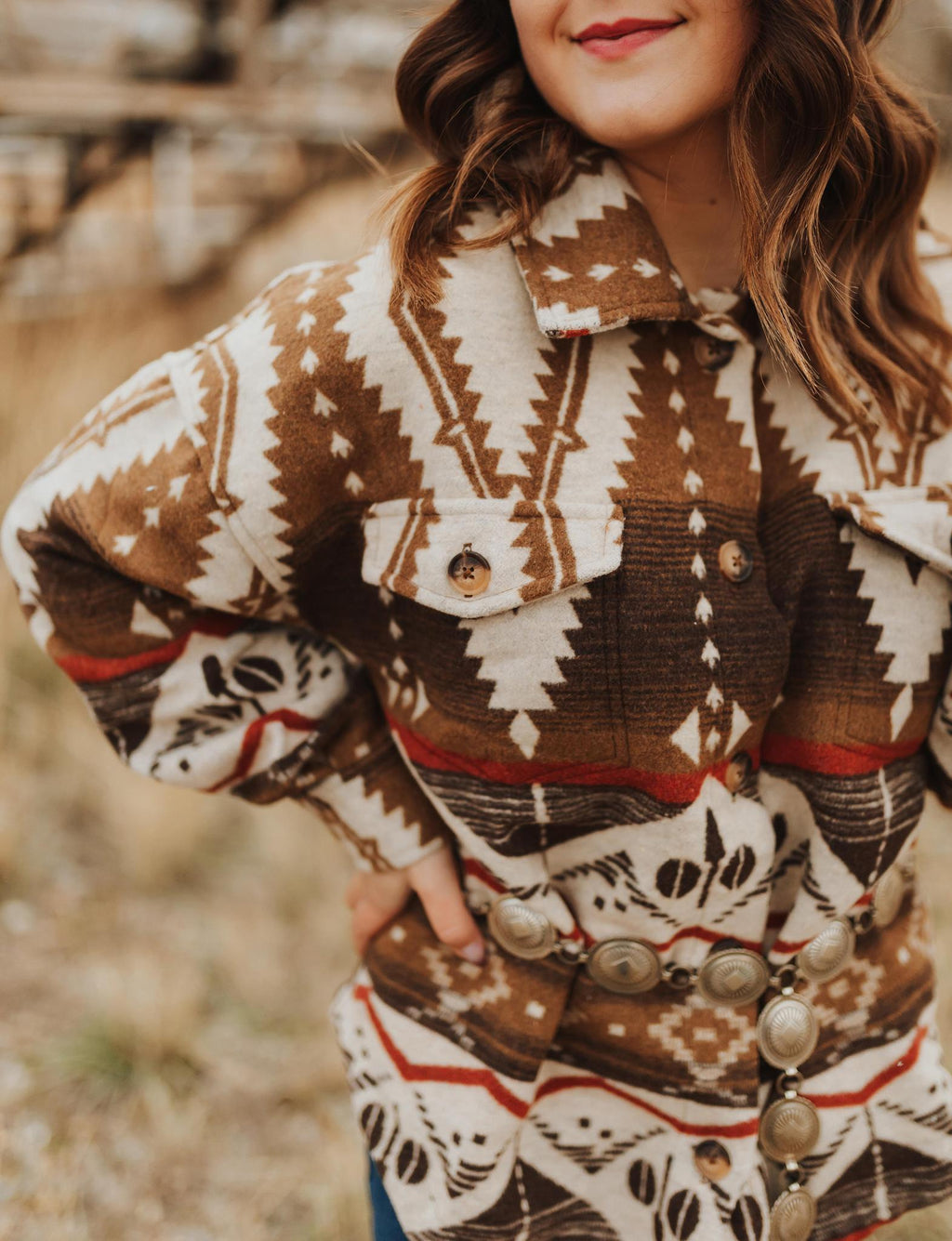 AZTEC MOCHA SHACKET