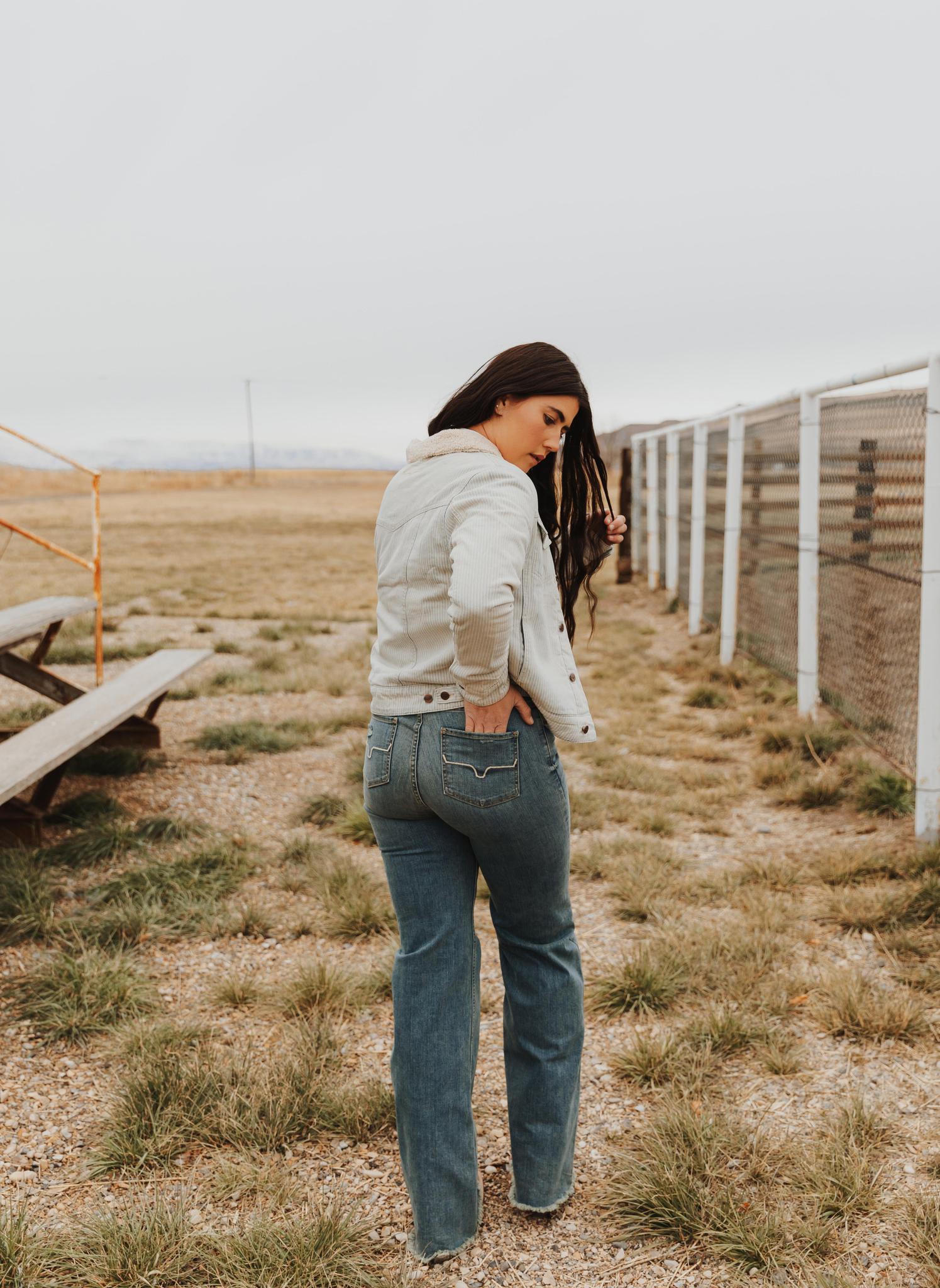 KIMES WOMENS JEANS - OLIVIA BLUE