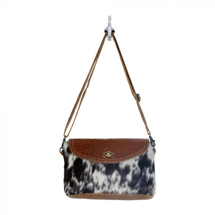 Myra Procrastination Leather & Hairon Bag - S-2978