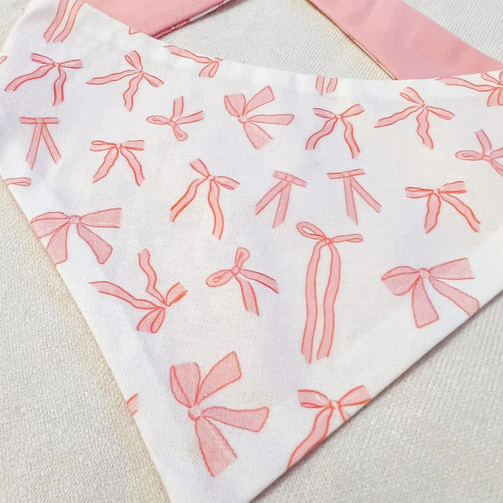 Coquette Bows Reversible Dog Bandana