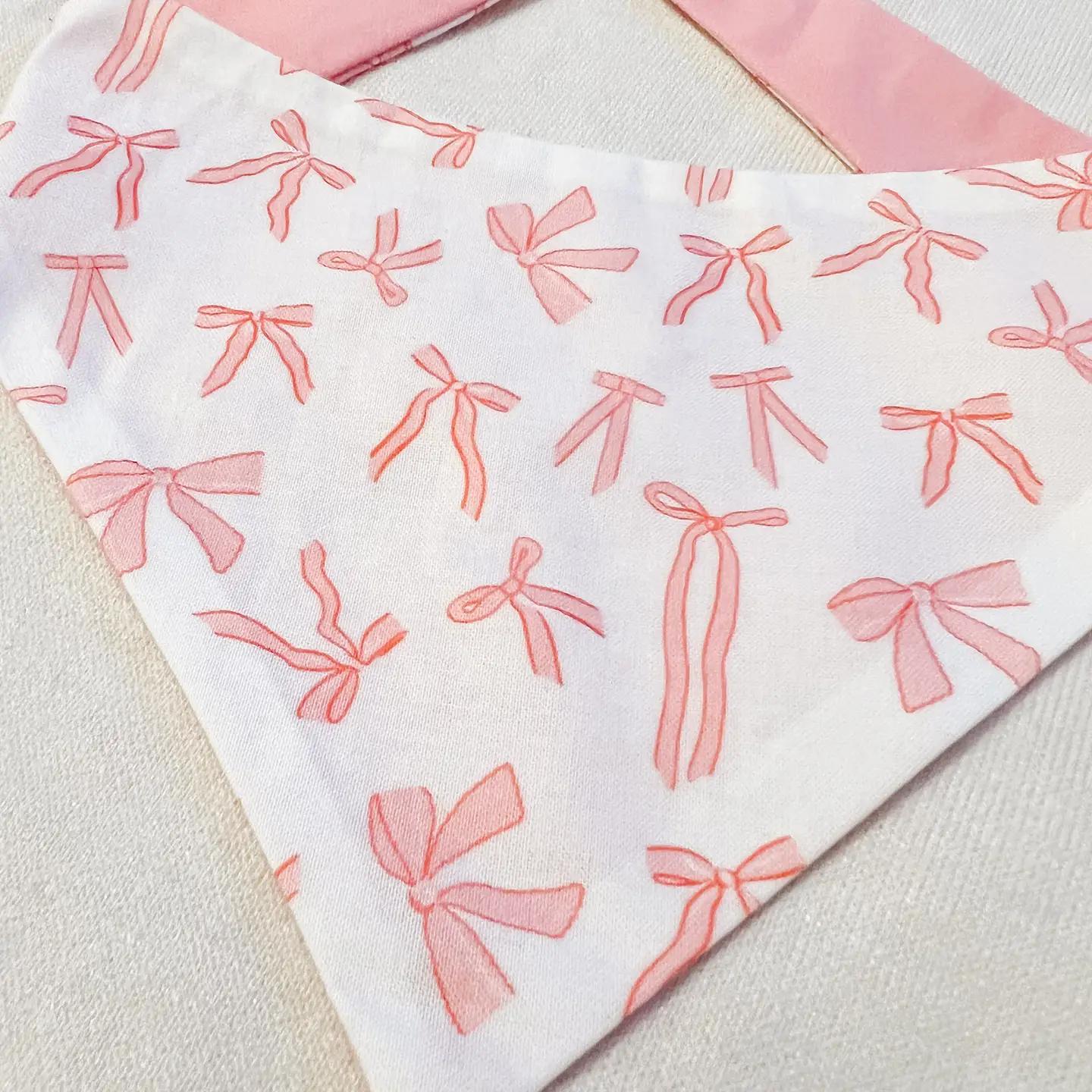Coquette Bows Reversible Dog Bandana