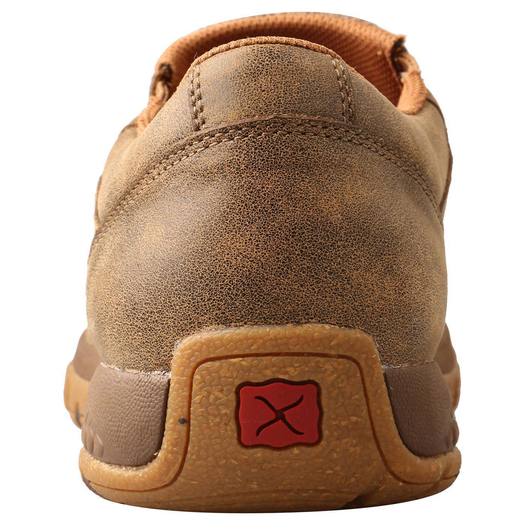 MENS SLIP ON DRIVING MOC - BOMBER/BRINDLE MXC0009