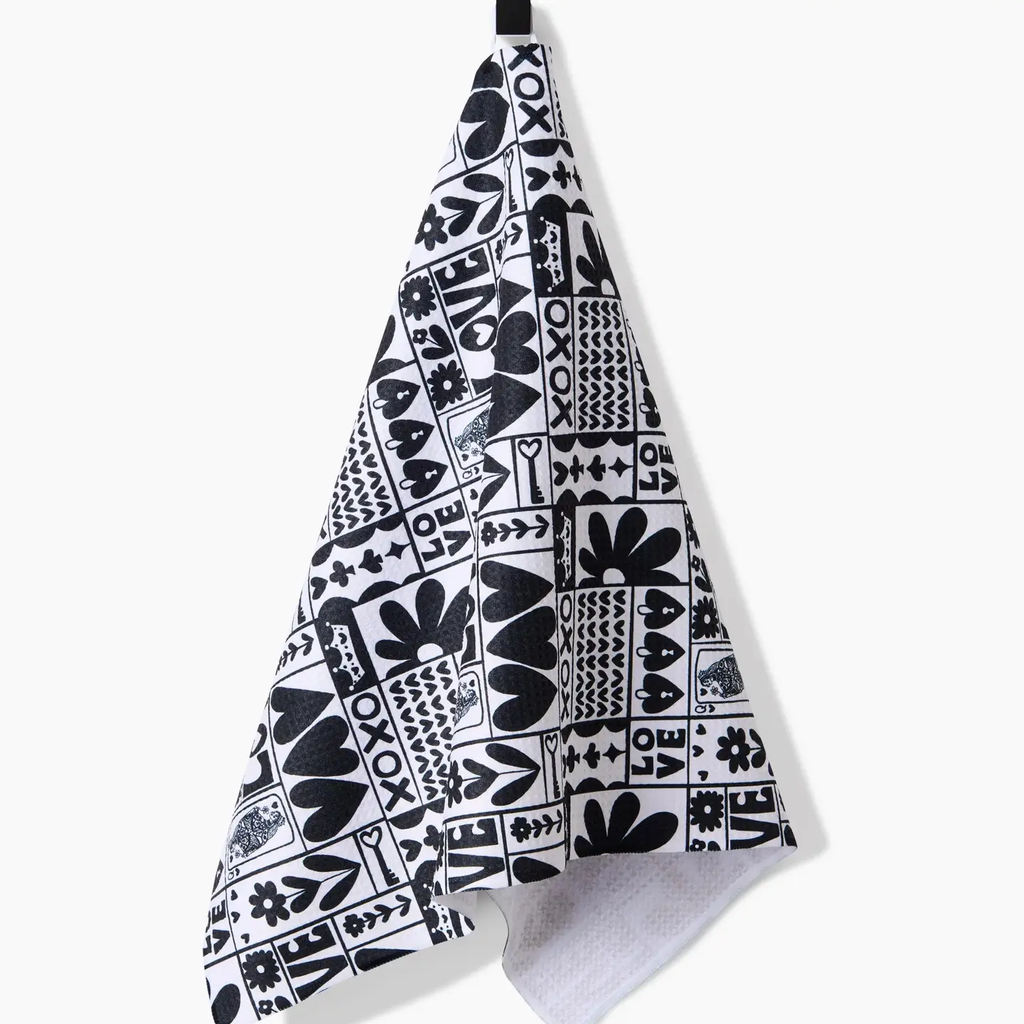 Queen of Hearts Tea Towel
