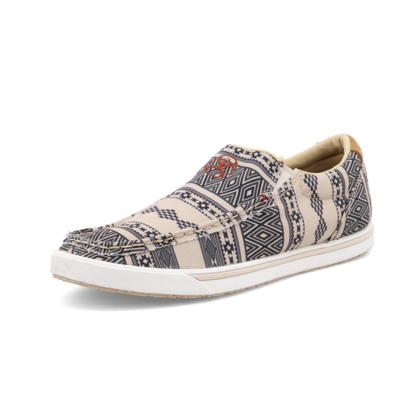 Hooey Slip-On Loper - Taupe & Black - WHYC022