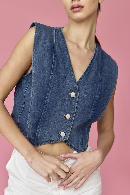 Zia Denim Vest