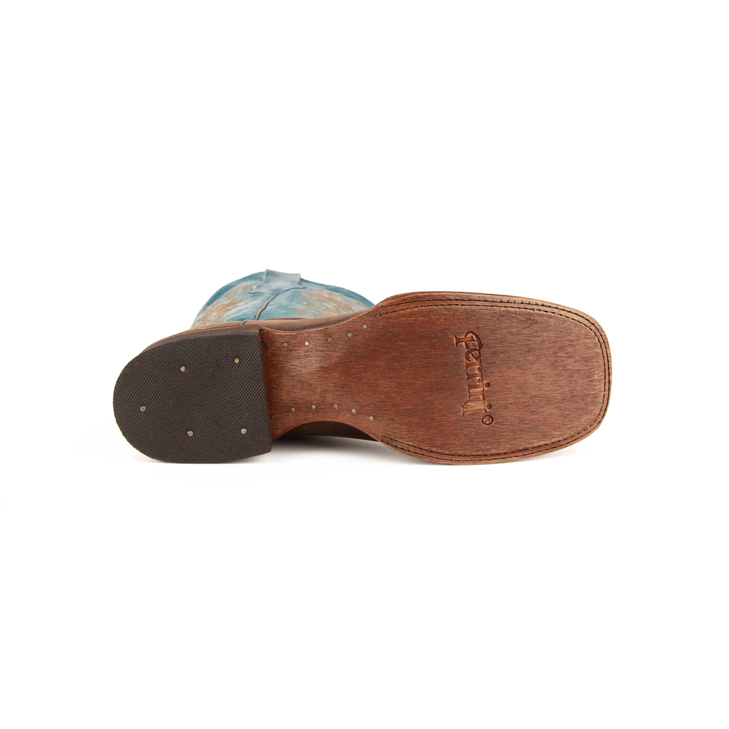 Men's Hunter Chocolate/Turquoise S-Toe