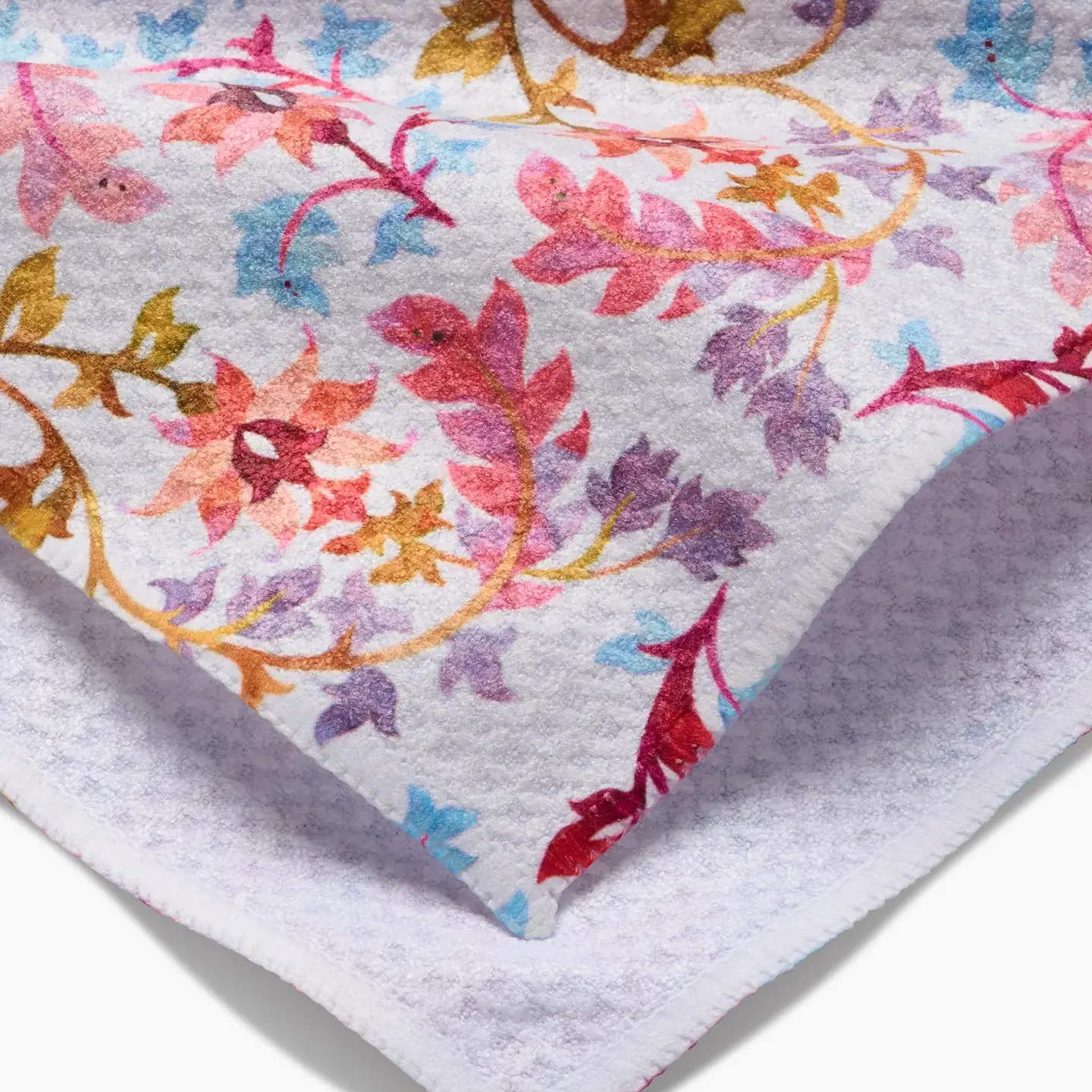 Folk Tapestry Tea Towel
