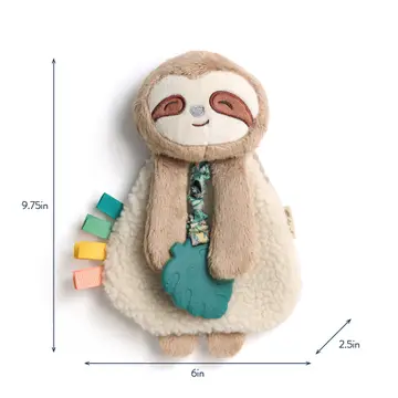 Itzy Friends Lovey™ Plush - PEYTON THE SLOTH