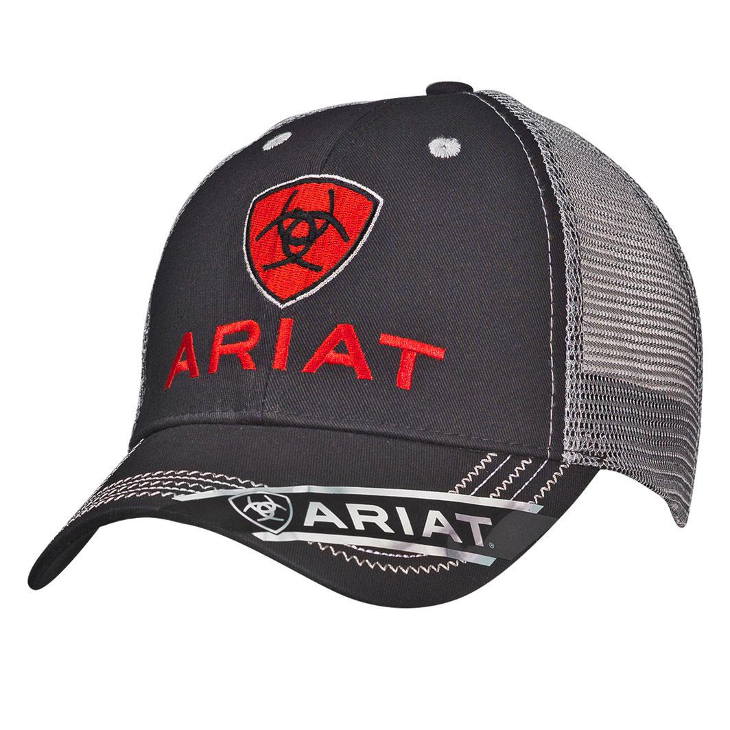 ARAIT BLACK/GREY MESH VELCRO BACK - 1515866