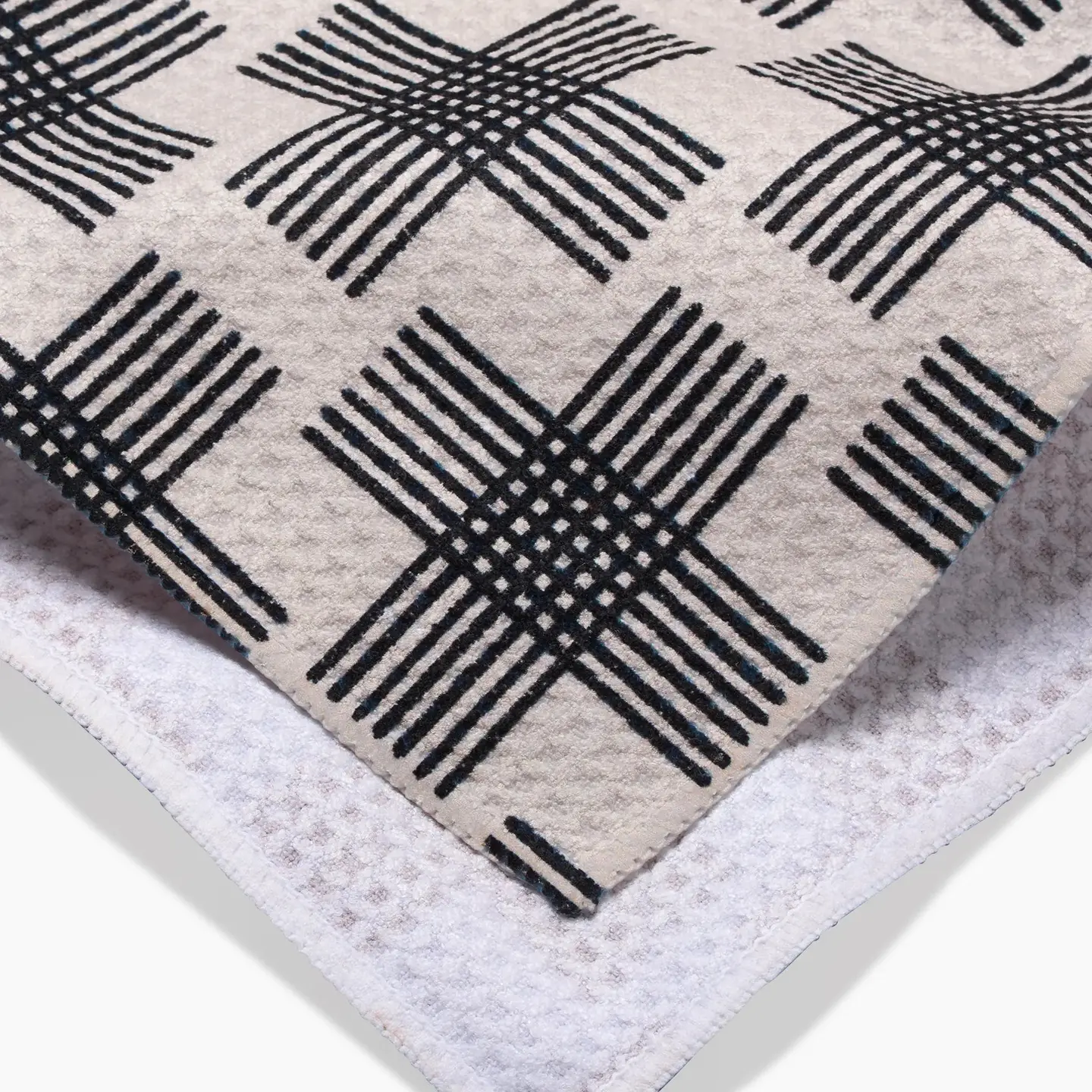 Cross Hatch Tea Towel