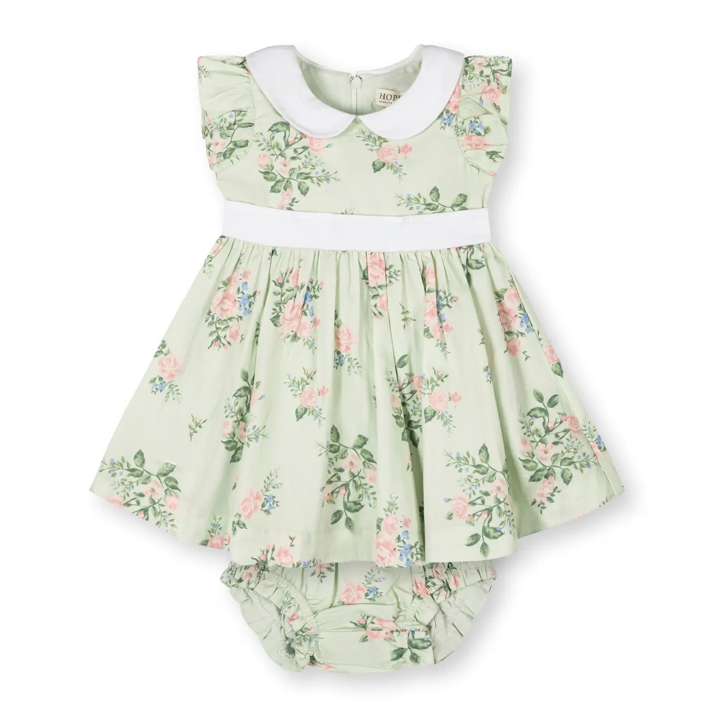 Organic Peter Pan Collar Party Dress