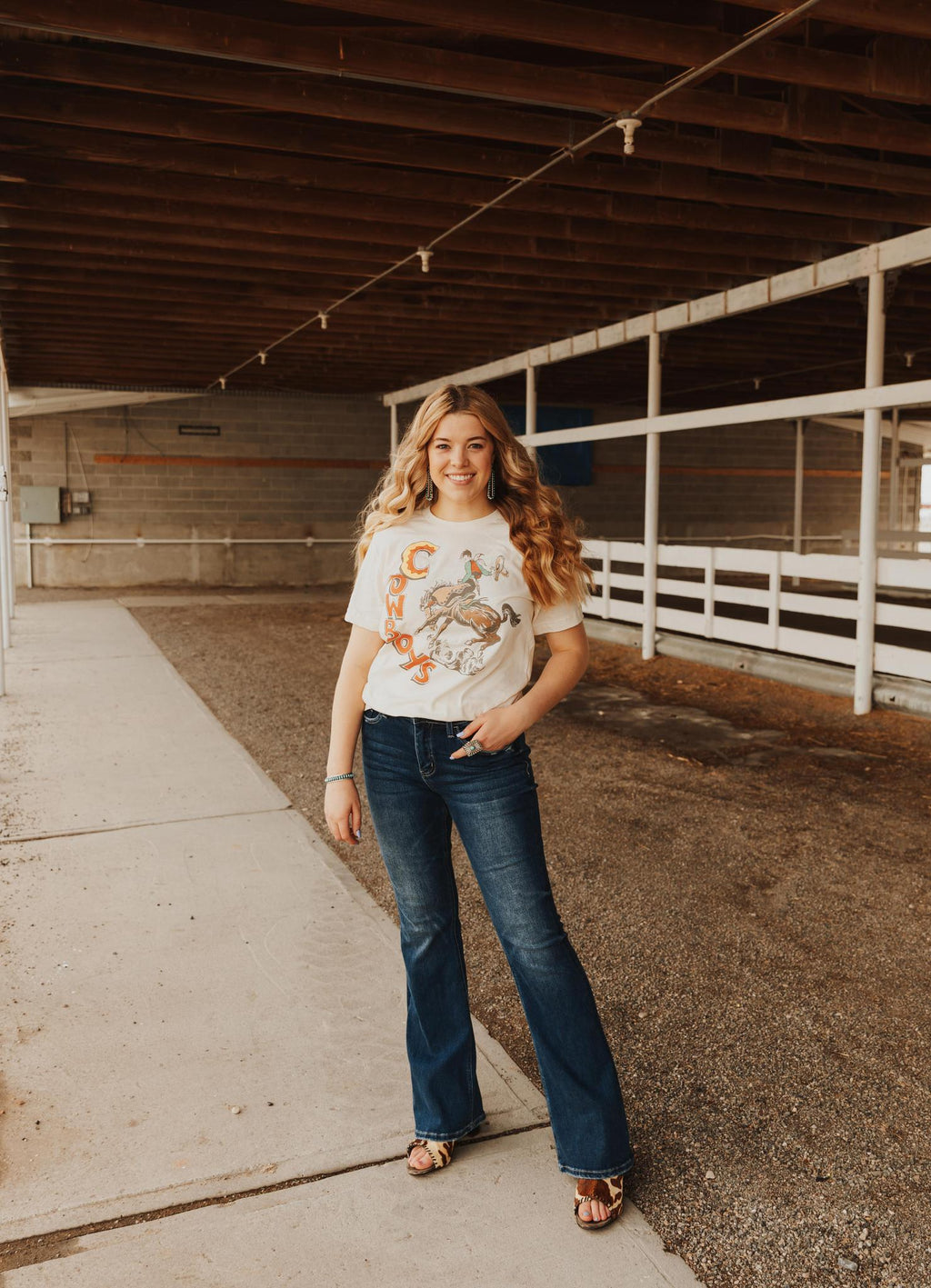 COWBOYS GRAPHIC T SHIRT