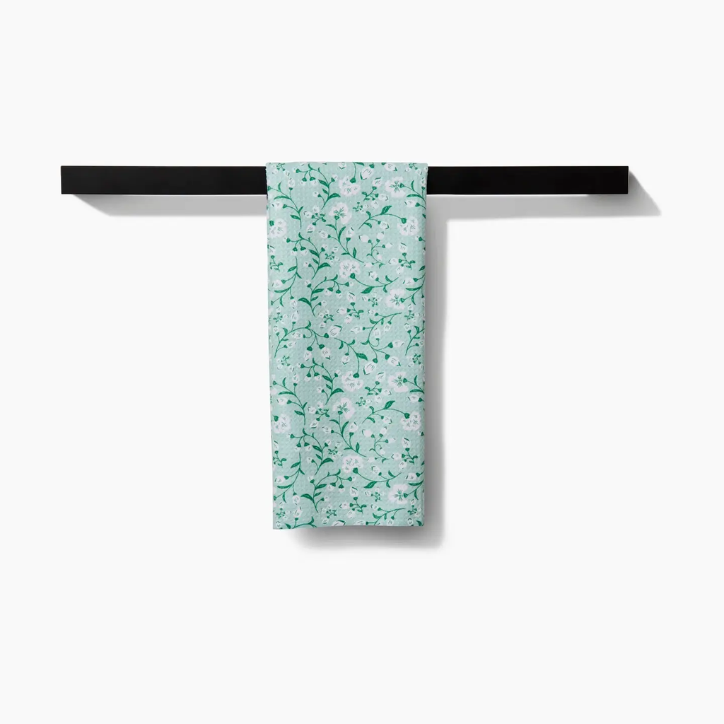 Plumbago Bloom Tea Towel